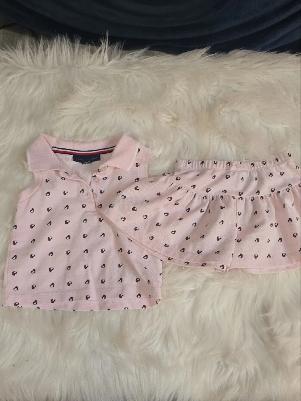 Girls Polo Top Set & Denim Set Bundle